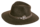 Lovecký klobouk TETRAO - s koženým řemínkem hnědý
