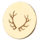 Cercei din aur  TETRAO medalion - cerb