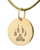 Zlatý medailón TETRAO vlk