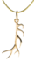 Zlatý prívesok TETRAO jeleň zhod