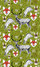 Prosop de vânătoare TETRAO 100x50 cm - Pădure verde