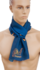 Šátek TETRAO asfaltové holuby - tmavomodrá