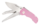 Lovecký nůž TETRAO Boletus - růžový