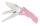 Poľovnícky nôž TETRAO Boletus - ružový
