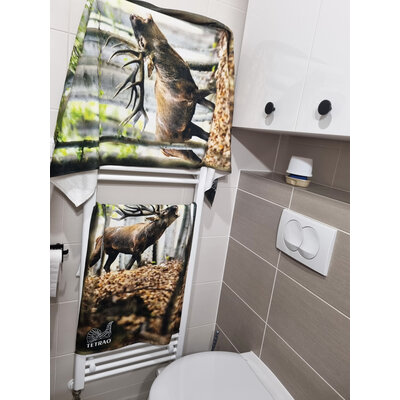 Poľovnícky uterák tetrao 140x70 cm - jeleň - 20211014_081549