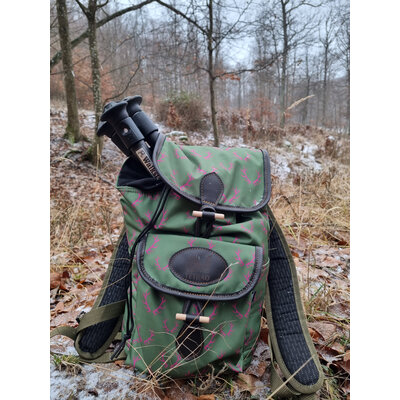 Poľovnícky batoh tetrao lady 18 litrov s motívom ružové parohy - damsky_batoh_tetrao_lady_18l_s_motivom_ruzovy_jelen_3