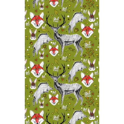 Poľovnícky uterák tetrao 100x50 cm - zelený les - 1949 ibo UTERAKY tetrao MALE 30x50cm 06-2020-3