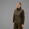 Dámska mikina härkila retrieve insulated dark warm olive - 150106078_d02