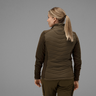Dámska mikina härkila retrieve insulated dark warm olive - 150106078_d03