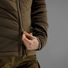 Dámska mikina härkila retrieve insulated dark warm olive - 150106078_d05