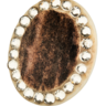 Set poľovníckych šperkov z parožia tetrao - náhrdelník + náušnice oválik - set_polovnickych_sperkov_z_parozia_tetrao_nahrdelnik_nausnice_ovalik