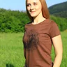 Dámske poľovnícke tričko tetrao diviak veľký - hnedé - polovnicke_tricko_tetrao_s_motívom_zveri (11)