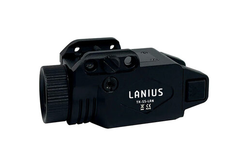 Světlo na zbraň TETRAO Lanius - 500 lm se zeleným laserem