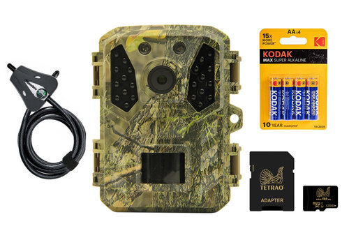 Set complet cameră de vânătoare TETRAO Ninox 32 Mpx 940 nm