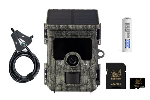 Vadkamera készlet TETRAO Tyto Solar 46 Mpx, 940 nm - napelemmel