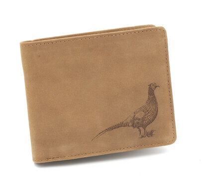  Bőr pénztárca TETRAO fácán vízszintes