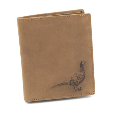 Bőr pénztárca TETRAO fácán magas