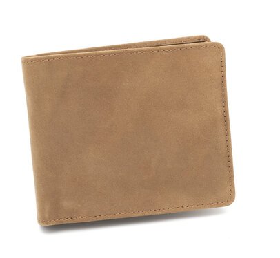 Bőr pénztárca TETRAO tiszta vízszintes