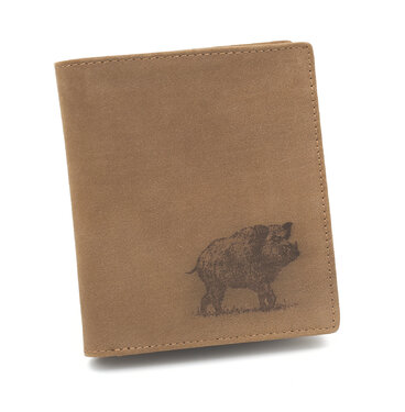  Bőr pénztárca TETRAO – vaddisznó magas