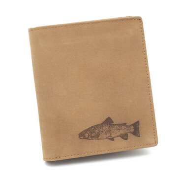Portofel înalt din piele TETRAO - păstrăv