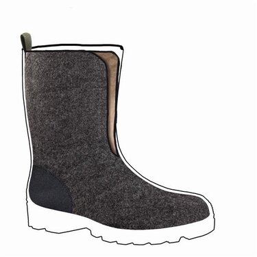 Branțuri detașabile pentru cizmele de vânătoare TETRAO joase