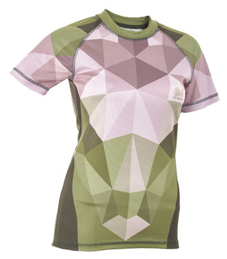 Tricou funcțional de damă cu mânecă scurtă TETRAO Alkanna Lady Short