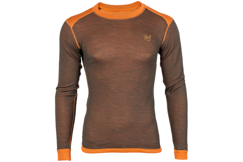 Lenjerie termică pentru bărbați de vânătoare TETRAO Achillea Gen II. - tricou cu mânecă lungă și lână Merinos