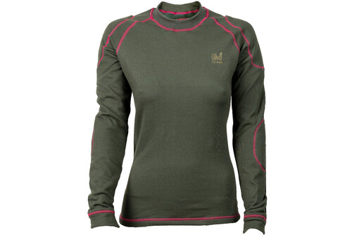 Termoprádlo tričko s dlouhým rukávem TETRAO Gossypium LADY extra hřejivé
