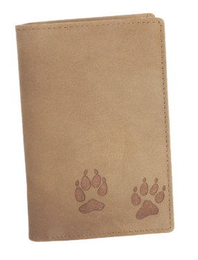 Bőr irattaró TETRAO kutya tappancs kicsi