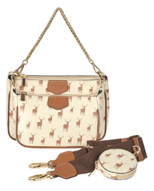 Női bőr kézitáska 2v1 TETRAO Adonis