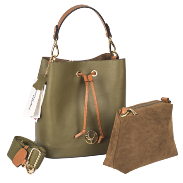 Női bőr kézitáska TETRAO Orchis