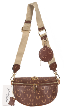 Női bőr övtáska TETRAO Jasminum