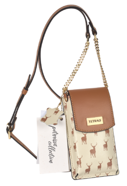 Női bőr okostelefon tok TETRAO Rosa