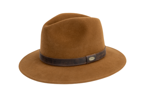 Lovecký klobouk TETRAO Exclusive zajíc - hnědý