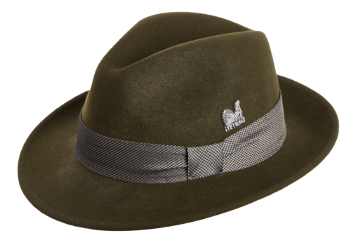 Poľovnícky klobúk TETRAO - so stuhou zelený