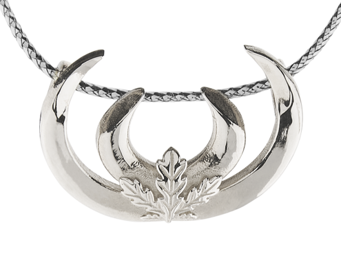 Ezüst medál TETRAO vaddisznó agyar