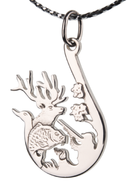 Ezüst medál TETRAO Fishing & Hunting