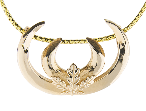 Arany medál TETRAO vaddisznó agyar