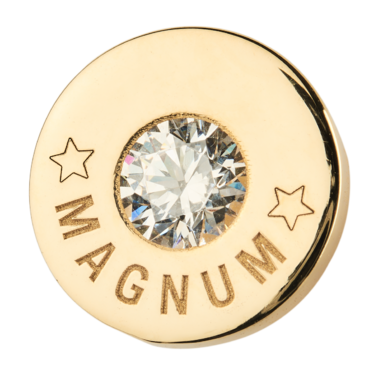 Arany medál TETRAO lőszerhüvely kővel