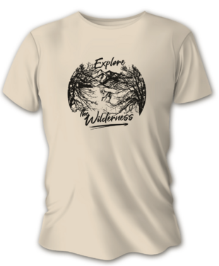 Tricou de vânătoare damă TETRAO Explore - culoare nisip