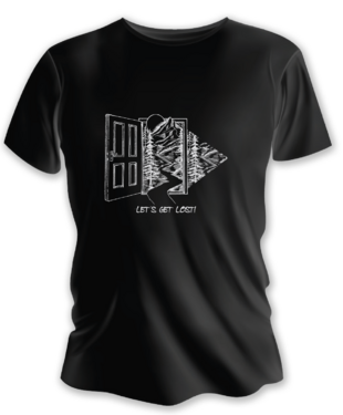 Tricou de vânătoare pentru bărbați TETRAO ușă - negru