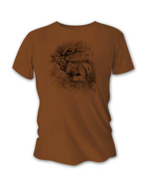 Tricoul vânătoare de bărbați TETRAO cerb mare - maro