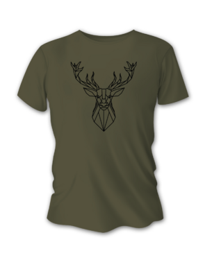 Pánske poľovnícke tričko TETRAO polovnicisrdcom - zelené 