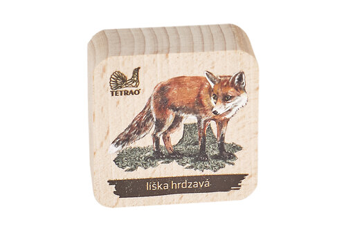 Dřevěné struhadlo TETRAO - liška obecná