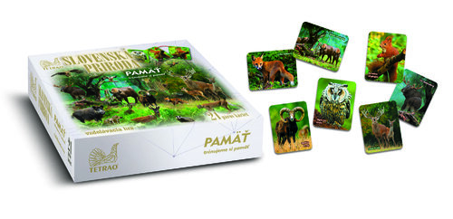 Lovecká vzdělávací hra TETRAO - trénujeme si paměť
