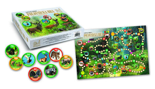 Lovecká vzdělávací hra TETRAO - velký lov