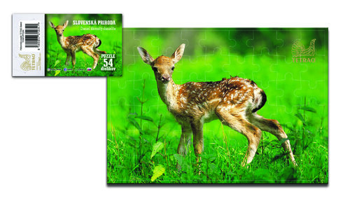 Lovecké puzzle TETRAO srnče, 54 dílků
