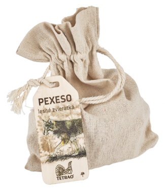 Poznávací pexeso TETRAO malá - lesní zvířátka