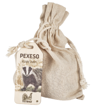 Poznávací pexeso TETRAO malé - stopy zvěře