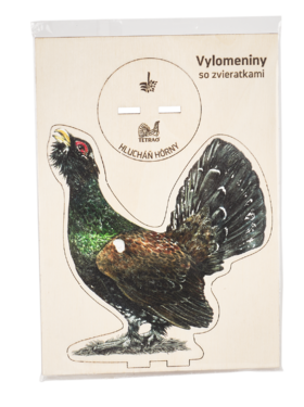 Vylomeniny se zvířátky TETRAO - tetřev